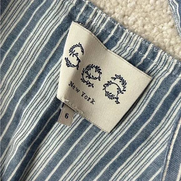 Sea New York stripes cotton overall - Picture 8 of 10
